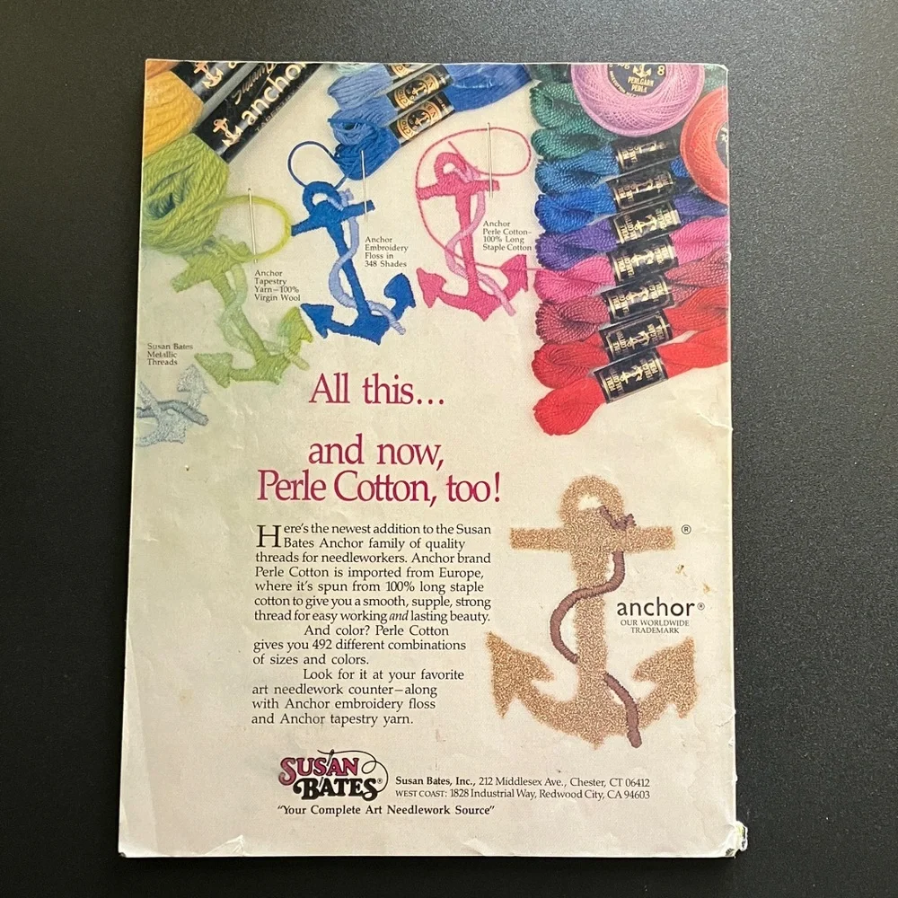 McCall's Needlework & Crafts Magazine June 1985 Sweaters Knits Hobby Summer
